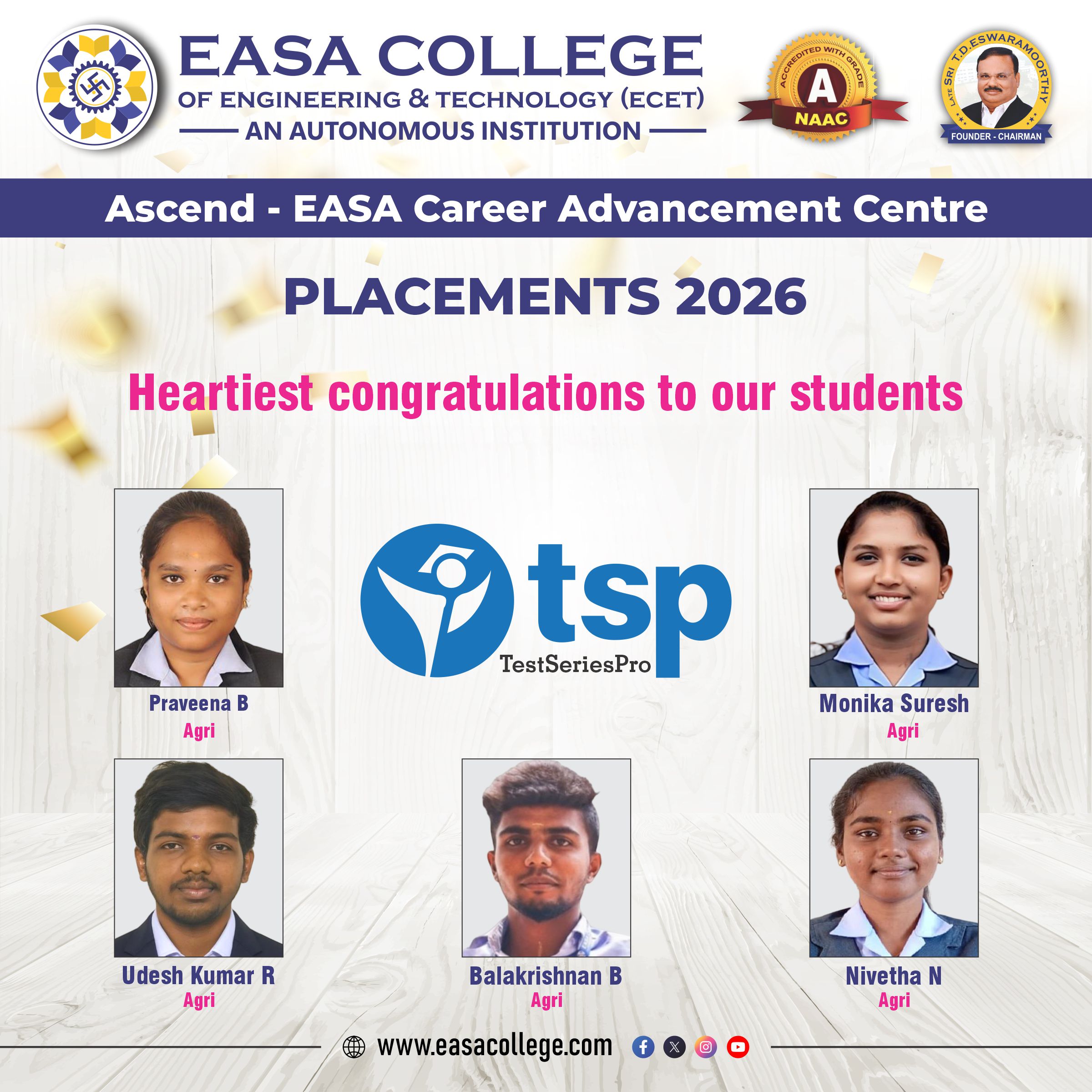 Placed Student